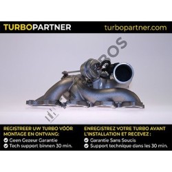 Turbo TURBO'S HOET 1103405 pour OPEL ASTRA G Coupé (T98) 2.0 16V Turbo (F07) 190 CV
