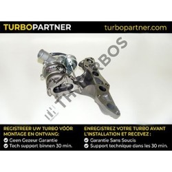 Turbo TURBO'S HOET 1103569 pour TOYOTA YARIS (_P1_) 1.4 D-4D (NLP10_, NLP10R) 75 CV