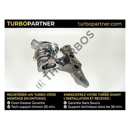 Turbo TURBO'S HOET 1103569 pour TOYOTA YARIS (_P1_) 1.4 D-4D (NLP10_, NLP10R) 75 CV