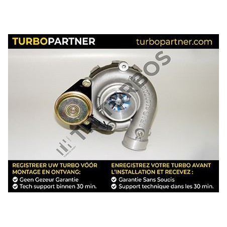 Turbo TURBO'S HOET 1103583 pour TOYOTA LAND CRUISER 100 (_J1_) 4.2 TD (HDJ100_, HDJ100) 204 CV