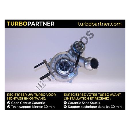 Turbo TURBO'S HOET 1103710 pour KIA SORENTO I (JC) 2.5 CRDi 4WD 140 CV