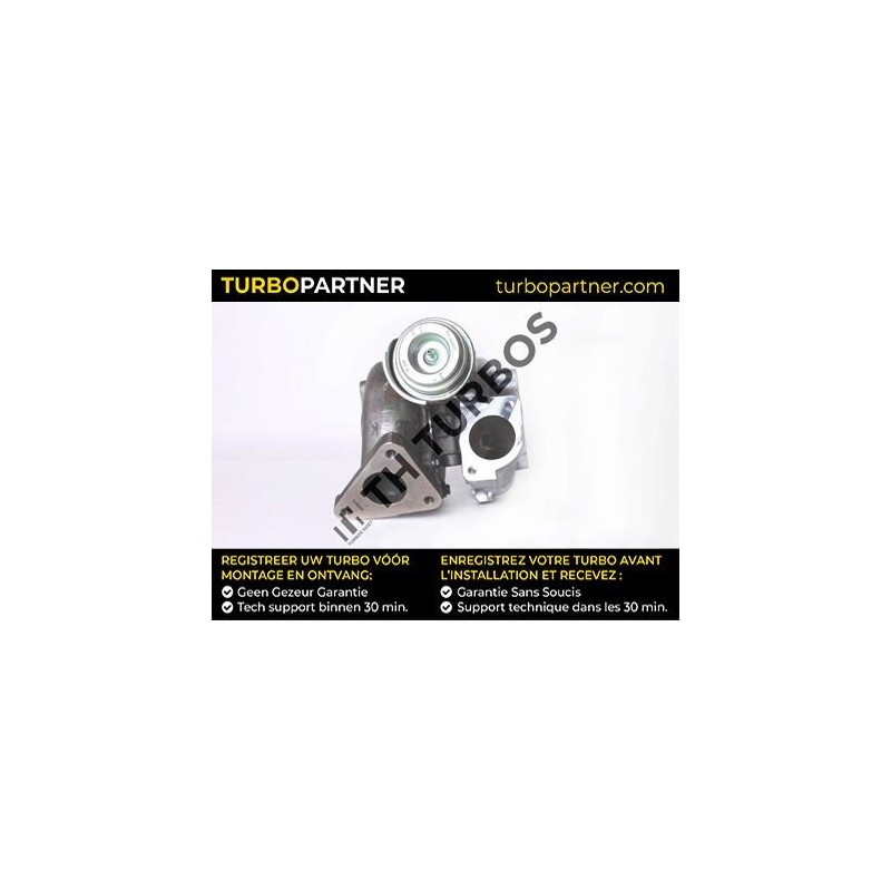 Turbo TURBO'S HOET 1104059 pour NISSAN NAVARA NP300 (D40) 2.5 dCi 144 CV