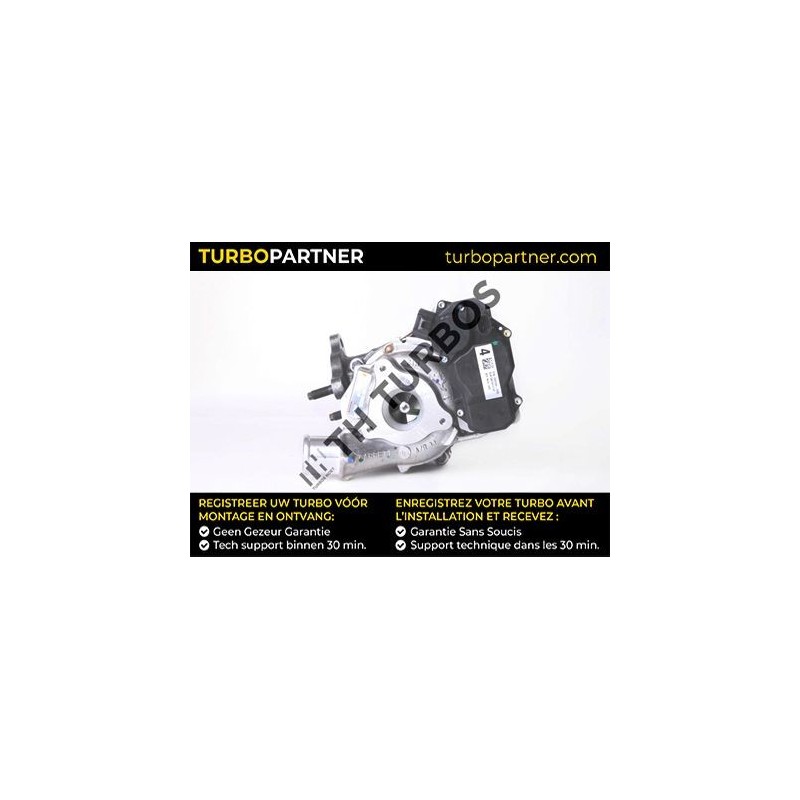 Turbo TURBO'S HOET 1104137 pour TOYOTA URBAN CRUISER (_P1_) 1.4 D-4D (NLP110_, NLP110R) 90 CV