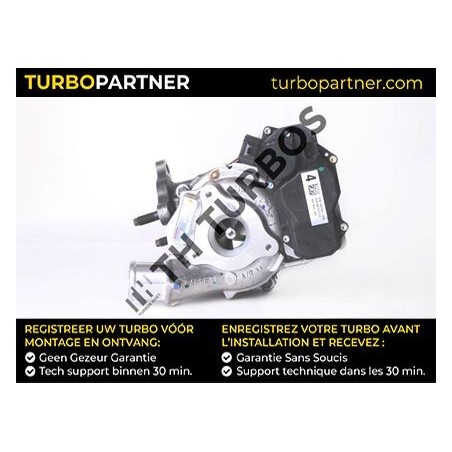 Turbo TURBO'S HOET 1104137 pour TOYOTA URBAN CRUISER (_P1_) 1.4 D-4D (NLP110_, NLP110R) 90 CV
