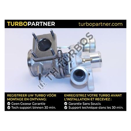 Turbo TURBO'S HOET 1104566 pour FIAT 500X (334_) 1.4 (334AXC1B, 334AXC11) 140 CV