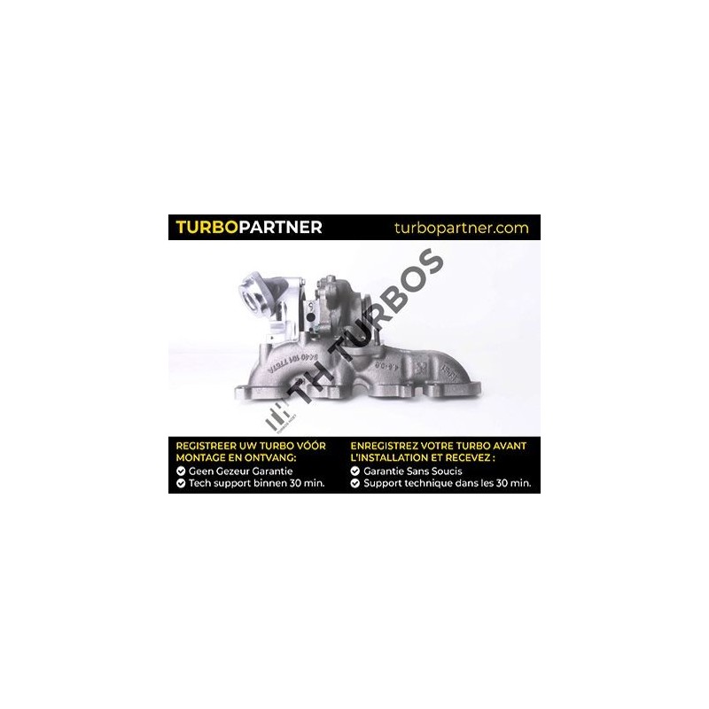 Turbo TURBO'S HOET 1104601 pour AUDI A1 (8X1, 8XK) 2.0 TDI 143 CV
