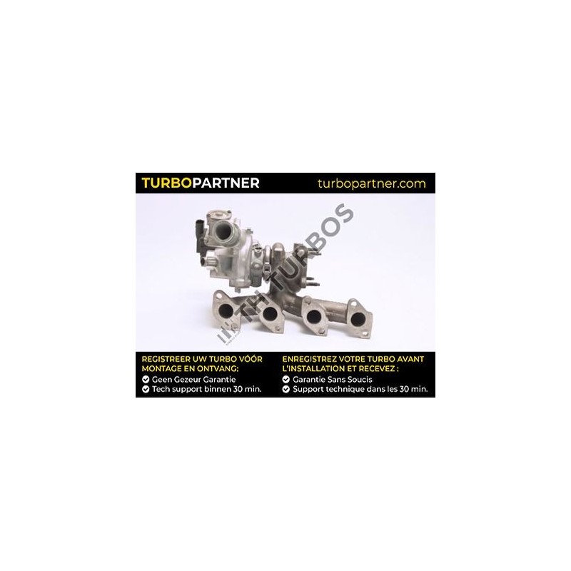 Turbo TURBO'S HOET 1104616 pour VW CADDY III Monospace (2KB, 2KJ, 2CB, 2CJ) 1.2 TSI 86 CV