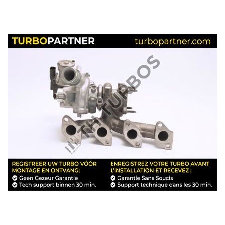 Turbo TURBO'S HOET 1104616 pour VW CADDY III Monospace (2KB, 2KJ, 2CB, 2CJ) 1.2 TSI 86 CV