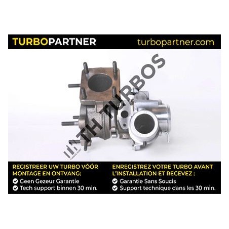 Turbo TURBO'S HOET 1104642 pour FIAT 500L (351_, 352_) 1.4 (199LYF1B) 120 CV