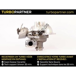 Turbo TURBO'S HOET 1104749 pour CITROËN BERLINGO MULTISPACE (B9) 1.6 HDi 110 112 CV
