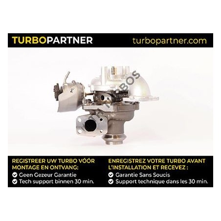 Turbo TURBO'S HOET 1104749 pour CITROËN BERLINGO MULTISPACE (B9) 1.6 HDi 110 112 CV