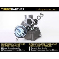 Turbo TURBO'S HOET 2100712 pour OPEL ASTRA H (A04) 1.7 CDTI (L48) 110 CV