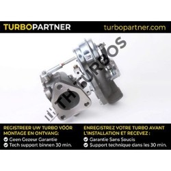 Turbo TURBO'S HOET 2100741 pour TOYOTA HILUX VII Pick-up (_N1_, _N2_, _N3_) 2.5 D 4WD (KUN25) 102 CV