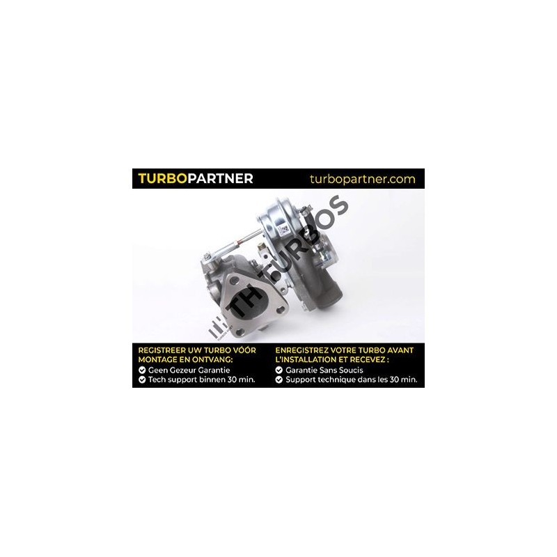 Turbo TURBO'S HOET 2100741 pour TOYOTA HILUX VII Pick-up (_N1_, _N2_, _N3_) 2.5 D 4WD (KUN25) 102 CV