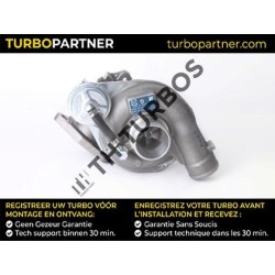 Turbo TURBO'S HOET 2100741 pour TOYOTA HILUX VII Pick-up (_N1_, _N2_, _N3_) 2.5 D 4WD (KUN25) 102 CV