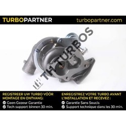 Turbo TURBO'S HOET 2100741 pour TOYOTA HILUX VII Pick-up (_N1_, _N2_, _N3_) 2.5 D 4WD (KUN25) 102 CV