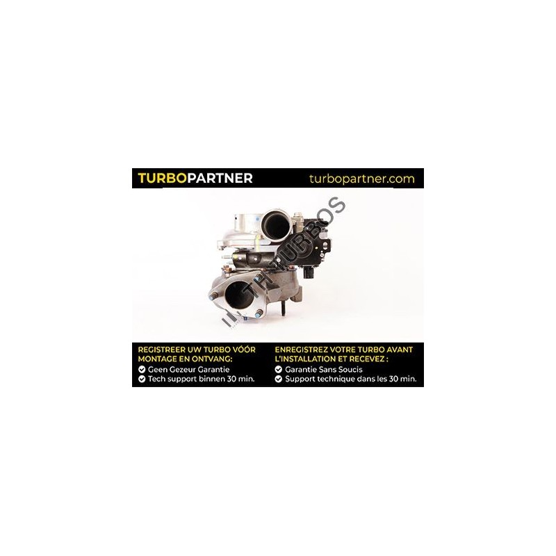 Turbo TURBO'S HOET 2100742 pour TOYOTA HILUX VII Pick-up (_N1_, _N2_, _N3_) 3.0 D-4D 4WD (KUN26) 171 CV