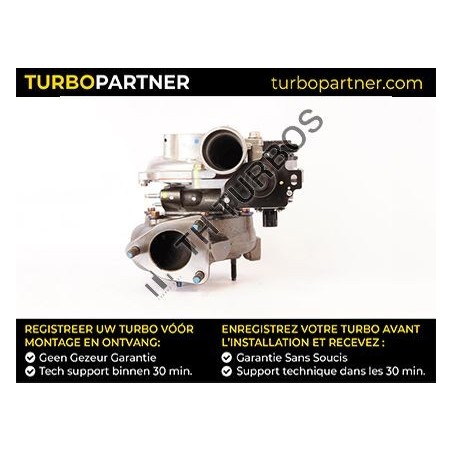 Turbo TURBO'S HOET 2100742 pour TOYOTA HILUX VII Pick-up (_N1_, _N2_, _N3_) 3.0 D-4D 4WD (KUN26) 171 CV