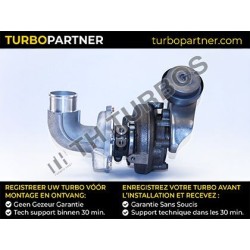 Turbo TURBO'S HOET 2100875 pour TOYOTA RAV 4 IV (_A4_) 2.2 D 4WD (ALA49) 150 CV