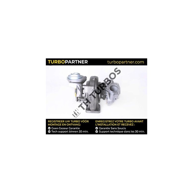 Turbo TURBO'S HOET 2100879 pour ISUZU D-MAX I (TFR, TFS) 3.0 DiTD 4x4 (TFS85_) 163 CV