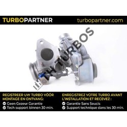 Turbo TURBO'S HOET 2100919 pour RENAULT KANGOO / GRAND KANGOO II (KW0/1_) 1.5 dCi 75 (KW07, KW10, KW04) 75 CV