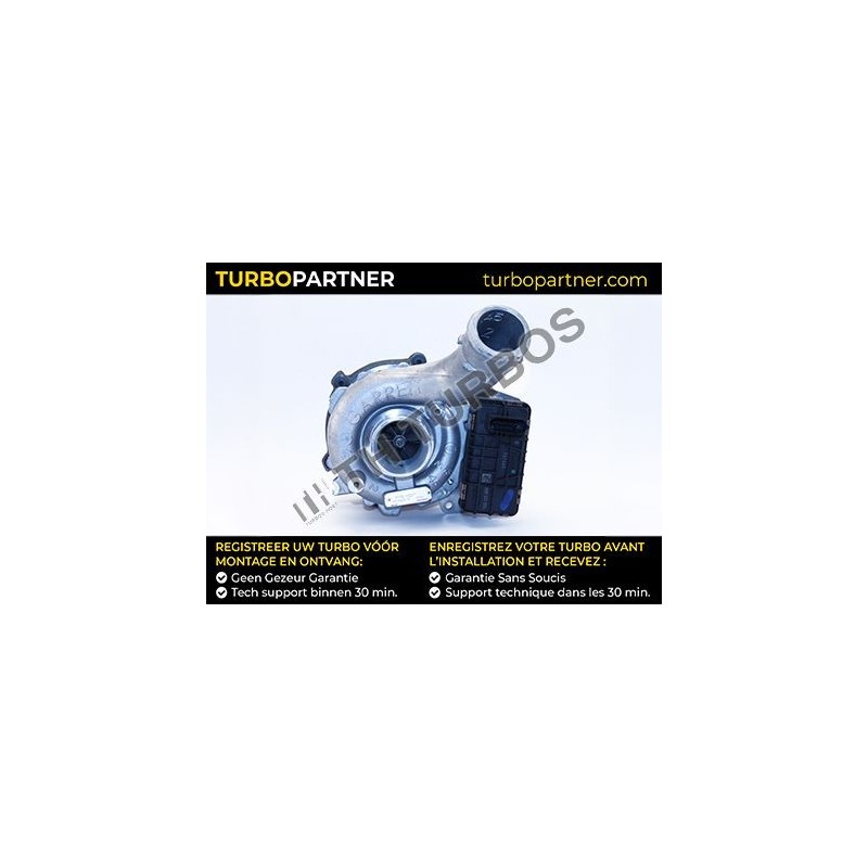 Turbo TURBO'S HOET 2101072 pour VW TOUAREG (7LA, 7L6, 7L7) 3.0 V6 TDI 225 CV