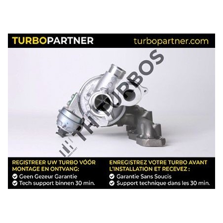 Turbo TURBO'S HOET 2101180 pour AUDI A3 Limousine (8VS, 8VM) 2.0 TDI 184 CV