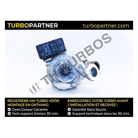 Turbo TURBO'S HOET 2101331 pour AUDI A7 Sportback (4GA, 4GF) 3.0 TDI quattro 218 CV