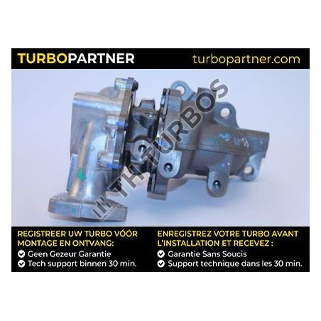 Turbo TURBO'S HOET 2101336 pour ISUZU D-MAX II (TFR, TFS) 2.5 CRDi 4x4 (TFS86J) 163 CV
