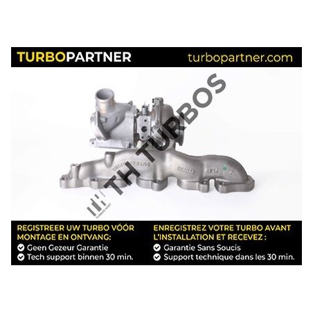 Turbo TURBO'S HOET 2101342 pour VW TIGUAN (AD1, AX1) 2.0 TDI 150 CV
