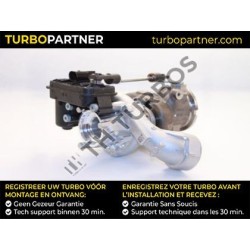 Turbo TURBO'S HOET 2101489 pour AUDI A4 B9 (8W2, 8WC) 1.4 TFSI 150 CV