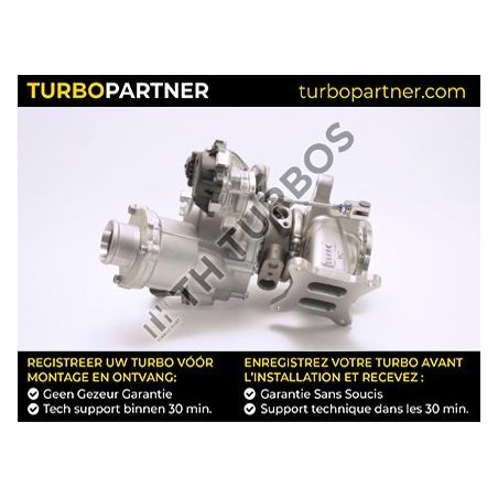 Turbo TURBO'S HOET 2101528 pour VW GOLF VII (5G1, BQ1, BE1, BE2) 2.0 R 4motion 300 CV