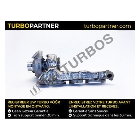 Turbo TURBO'S HOET 2101641 pour JEEP WRANGLER IV (JL) 2.2 Multijet II (JL72, JL74) 200 CV
