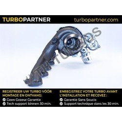 Turbo TURBO'S HOET 2101711 pour MERCEDES-BENZ CITAN Monospace (W415) 108 CDI (415.703) 80 CV