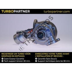 Turbo TURBO'S HOET BWT5435-988-0014 pour FIAT LINEA (323_, 110_) 1.3 D Multijet (323AXB11, 323AXB1A) 90 CV