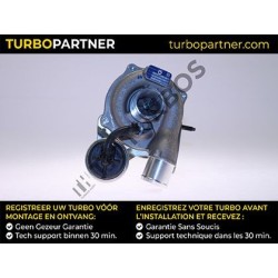 Turbo TURBO'S HOET BWT5435-998-0033 pour RENAULT CLIO II (BB_, CB_) 1.5 dCi (B/C2J) 68 CV