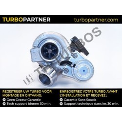 Turbo TURBO'S HOET MXT49135-02921 pour MITSUBISHI PAJERO IV (V8_W, V9_W) 3.2 DI-D (V88W, V98W) 160 CV