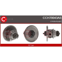 Turbo CASCO CCH70043AS pour PEUGEOT 206 Berline bicorps trois ou cinq portes (2A/C) 2.0 HDI 90 90 CV