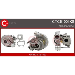 Turbo CASCO CTC61001KS pour LAND ROVER DEFENDER Cabrio (L316) 2.5 TDI 4x4 (L316) 113 CV