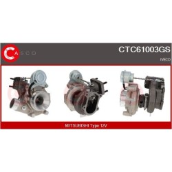 Turbo CASCO CTC61003GS pour IVECO MASSIF Pick-up 3.0 HPI 146 CV