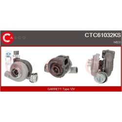 Turbo CASCO CTC61032KS pour IVECO MASSIF Pick-up 3.0 HPI 146 CV