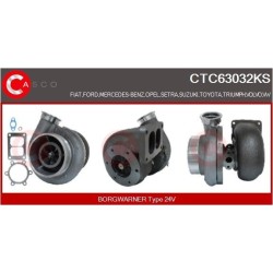 Turbo CASCO CTC63032KS pour VOLVO V70 I (875, 876) 2.0 Turbo 226 CV