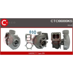 Turbo CASCO CTC66000KS pour CITROËN C5 I (DC_) 2.2 HDi (DC4HXB, DC4HXE) 133 CV