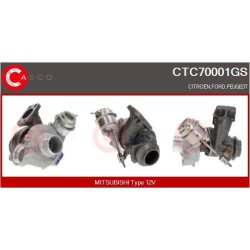 Turbo CASCO CTC70001GS pour CITROËN BERLINGO MULTISPACE (B9) 1.6 HDi 75 16V 75 CV