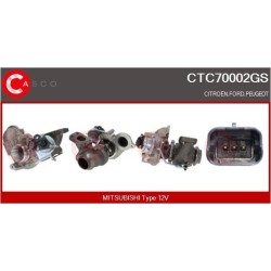Turbo CASCO CTC70002GS pour CITROËN C3 II (SC_) 1.6 HDi 92 CV