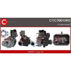 Turbo CASCO CTC70012GS pour CITROËN C3 AIRCROSS II (2R_, 2C_) 1.6 BlueHDi 120 (2CBHZH) 120 CV