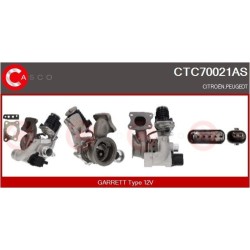 Turbo CASCO CTC70021AS pour PEUGEOT 2008 I (CU_) 1.2 THP 110 / PureTech 110 110 CV