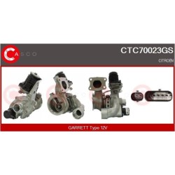 Turbo CASCO CTC70023GS pour CITROËN C3 AIRCROSS II (2R_, 2C_) 1.2 PureTech 110 (2RHNZB, 2RHNZW, 2RHNPX, 2RHNPJ) 110 CV