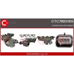 Turbo CASCO CTC70031KS pour CITROËN C5 III (RD_) 2.0 HDi (RDRHD8, RDRHDJ, RDRHR8, RDRHRJ) 136 CV