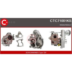 Turbo CASCO CTC71001KS pour RENAULT CLIO III (BR0/1, CR0/1) 1.5 dCi 64 CV